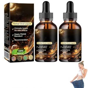 1 liquide oral &agrave; base de plantes, goutte de liquide de soin corporel avanc&eacute; naturel, moringa bio - 1 goutte, gouttes de moringa pour homme et femme, soin raffermissant de la peau et du corps (2) (SiChuanSongCaiHuiSunWenZheng, neuf)