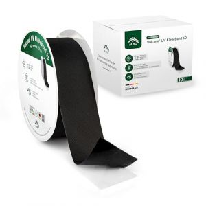 ALMO Bande adhésif pour écran de façade, paquet de 2 - résistant aux UV 60mm x 25m ruban adhésif ouvert à la diffusion pour lé de sous-toiture et lé de façade, film de liner résistant à la déchirure (ALMO GmbH, neuf)