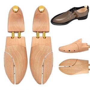 Zorplex Embauchoirs en bois de pin pour hommes et femmes – Maintien de la forme et protection des chaussures – Prolongent la durée de vie – Design élégant – 1 paire d’embauchoirs haut de gamme (43-44) (REMAKE HOPE LIMITED, neuf)