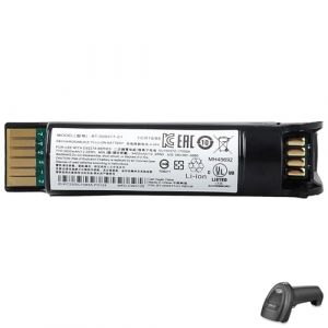 WoskjXas 3400mAh Batterie Compatible avec Zebra DS22, DS2208, DS2278, DS2278SR, CR2278, CR2278-PC S&eacute;rie Scanner, BT-000317-01 Batterie du Scanner 12.95V (LOLOJOY LTD, neuf)