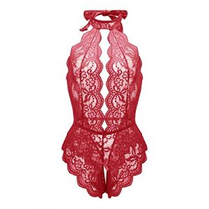 Nuisette Sexy Femme Coquine Hot Grande Taille Coquines Sous Vetements &eacute;Rotique Vetement Hot Femme Sexy Lingerie sous-V&ecirc;Tement Body Combinaison Nuisette (Miuiakoal, neuf)