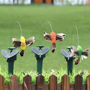 1/3 Flottement De Colibri Solaire - Colibri Flottant À Énergie Solaire | Colibri Dansant Volant Flottant | Oiseau Volant Oscillant Réaliste Alimenté par Énergie Solaire/Batterie pour Jardin Et Cour (shuangfenz, neuf)