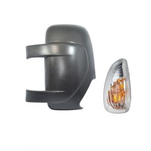 PROMOLINK Coque de r&eacute;troviseur + clignotant gauche c&ocirc;t&eacute; conducteur + clignotant compatible avec Renault Master Opel Movano Nissan NV400 Interstar &agrave; partir de 2010 1887729 261652475R (Promo Link Ltd., neuf)