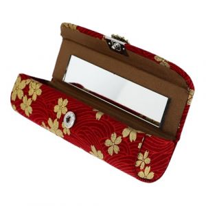 Vaguelly boîte de rangement de rouge à lèvres cosmetic organizer caisson dressing makeup box Porte-bijoux mini- à main rétro cas de rouge à lèvres cas de brillant à lèvres Unité centrale (Bustling Xin, neuf)