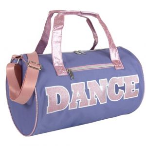 Sacs de sport de danse pour danseurs, filles, adolescentes et &eacute;tudiants athl&egrave;tes, sac de sport amusant pour filles et gar&ccedil;ons, violet/rose, Sacs &agrave; bagages cylindriques Softside (ADS Outlet EU, neuf)