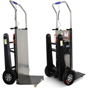 WNRLL Chariot Monte Escalier &eacute;lectrique Diable Pliable Montant Et Descendant Escaliers avec Charge 500kg Chariot &eacute;conomie De Travail avec Moteur sans Balai Silencieux,07 (Hangz, neuf)