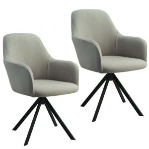 IGTOPS Lot de 2/4 Housses de Chaise Extensibles pour Bureau, Ordinateur, Pivotante - Universelles, Avec Accoudoirs, Amovibles et Lavables - Pour Maison, Salon, Salle (iglood, neuf)