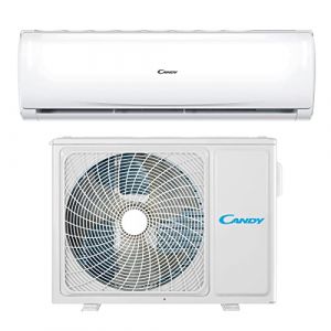 Candy, Climatiseur Smart Linea Pura, climatiseur monosplit avec unité extérieure et intérieure 24000 Btu, 33 dBA, avec pompe à chaleur pour air chaud, avec auto-nettoyage et contrôle à distance avec (easycasa2012, neuf)