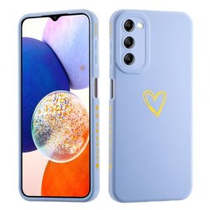 LENGRACE pour Samsung Galaxy S20 FE Motif Coeur d'amour Coque,Doré Mignon Étui Protection pour Femme Fille Silicone TPU Antichoc Coque-Bleu (NEINEI, neuf)