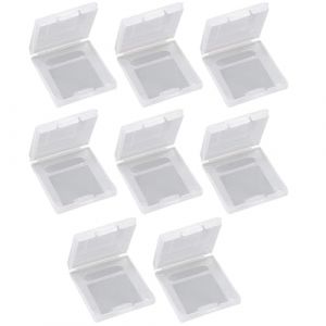 WeddHuis 8 Pièces Étuis de Protection pour Cartouches de Jeu, Boîtiers Transparents Anti-Poussière, Compatibles avec Gameboy Color, Gameboy Pocket, GB GBC GBP (UAB LIDMIBI LT, neuf)