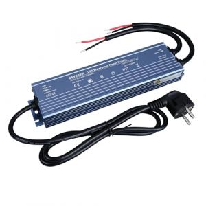 TOPAI Alimentation 24V 500W &Eacute;tanche IP67 Certification CE Transformateur Bande LED AC220-240V &agrave; DC24V 20.8A avec prise &eacute;lectrique pour Int&eacute;rieur et Ext&eacute;rieur Ruban LED (TOPAI, neuf)