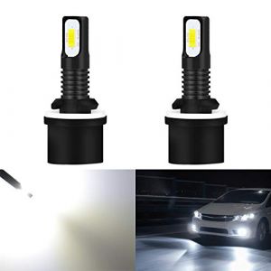 KATUR 2400 lumens extr&ecirc;mement Lumineux derni&egrave;res Ampoules de Brouillard 3570 Chipets 880 LED Uniquement pour la lumi&egrave;re diurne DRL ou Feux de Brouillard, Blanc x&eacute;non (Blanc 880) (KAtur, neuf)