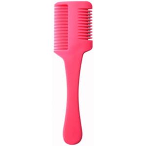 1Pc Professionnel Ciseaux Salon De Coiffure Amincissant Barber Outil De Coiffure Tondeuse &Agrave; Cheveux Avec Lames De Rasoir Amincissant Peigne Peigne De Coupe De Cheveux (Rouge) Attrayant (xiaojun YRHH, neuf)