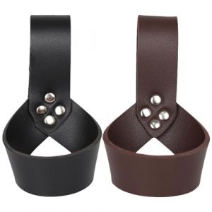 Xijobido Marteau &eacute;tui en Cuir - &Eacute;tui &agrave; Outils pour Ceinture | Porte-Marteau en Cuir, &eacute;tui &agrave; Marteau Hache Marteau &eacute;tui &agrave; Outils en Cuir, &eacute;tui &agrave; Taille d'&eacute;p&eacute;es pour Costume Cosplay (xinjianfe, neuf)