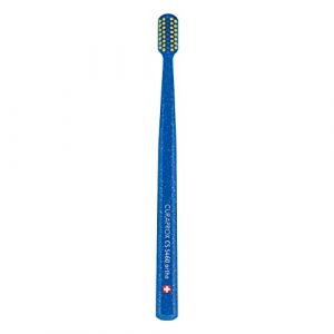 Brosse À Dents Orthodontique Curaprox CS 5460 – Adultes Avec Appareil Dentaire | Soin Quotidien Doux Avec Rainure Pour Bracket | Vert-Bleu | Emballage Individuel (Curaprox Switzerland, neuf)