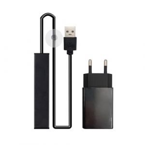 Chauffage D'aquarium, Mini Chauffe Aquarium 5w, Chauffage Aquarium R&eacute;glable, Submersible Tige Chauffante, avec Ventouses, pour R&eacute;servoirs &agrave; Poissons et Aquarium, pour Le R&eacute;glage de la Temp&eacute;rature (LIYANHO, neuf)