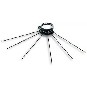 Save Séchoir / Étendoir à linge, couleur noir, Ø 8 - 13 cm, pour canalisation de poêles à bois/granulés (Inferramenta FR, neuf)