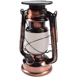 LED Camping Laterne "CT-CL Copper Solar" warmweiß (SatChef, neuf)