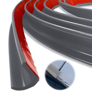 J Shape Gouttière RV, Dos autocollant, Bande de Déviation de Pluie de Toit pour Véhicule, Camion, Camping-car, Bateau, Voiture, Van, Porte, Camping-car (BOJIEDIANZI, neuf)