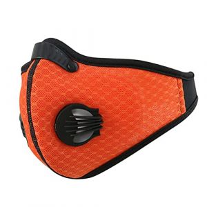 Masque anti-poussi&egrave;re, Riloer masque facial filtre anti-poussi&egrave;re pour le cyclisme moto moto v&eacute;lo masque anti-pollution, demi-visage filtre anti-poussi&egrave;re (LanCo2020, neuf)