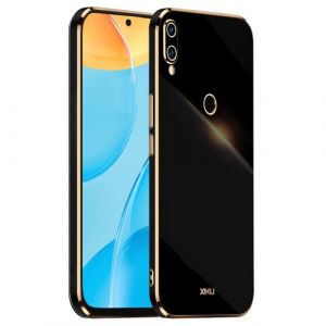 EASSGU [Cadre Galvanis&eacute; Coque pour Huawei P20 Lite (2018) (5.84" inches) Etui de Protection en Silicone TPU - Le Noir (EASSGU, neuf)