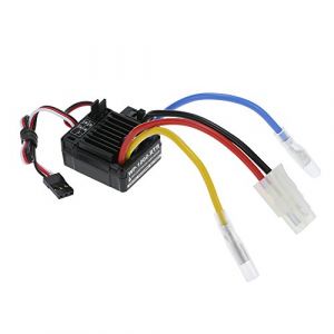 WP 1060 RTR 2S-3S 60 A ESC R&eacute;gulateur de vitesse &eacute;lectronique &eacute;tanche bross&eacute; pour voiture Tamiya Traxxas Redcat HSP HPI RC 1:10 (Xinzhemaoyi, neuf)