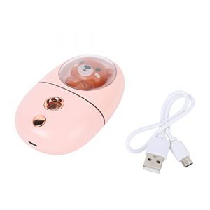 ZAICOLER Mini Pulv&eacute;risateur Facial, Mignon Animal de Brume Faciale Pulv&eacute;risateur USB Rechargeable Mini Visage d'oeil Humidificateur pour Visage Humidificateur Cuif-daquier pour le de Voyage (PINK) (Firecao, neuf)