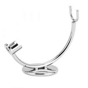 Saluaqui Support de Support de Rasoir en Acier Inoxydable, Support de Rasoir de s&eacute;curit&eacute; Compatible, Support de Blaireau de Rasage et R&eacute;sistant &agrave; la Rouille (Stomrud, neuf)