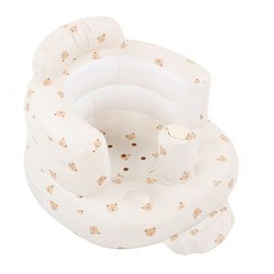 Siège Gonflable pour bébé, Chaise de Bain Inoffensive Pliante pour Siège de Tout-petit, Chaise Réglable pour Siège de bébé aéré (Xinyu UK, neuf)