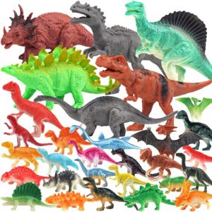 DOITEM 62 PCS Jouets Insectes Réalistes pour Enfants,Jouets Insectes en Plastique (Figurines de Dinosaures) (MicButty, neuf)