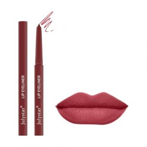 NIE PAN CHONG SHENG Crayon à lèvres automatique imperméable, résistant à la transpiration et non décolorant, crayon à lèvres modifié mat. (4) (NIE PAN CHONG SHENG, neuf)