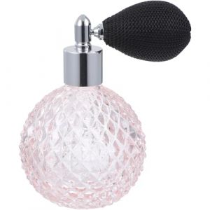 Zerodeko Flacon Vaporisateur Parfum Vintage Verre Refillable avec Poire Air Flacon Vide Portable pour Parfum Échantillon et Voyage Design Pratique et Élégant Couleur Couleur Aléatoire (Joseph Xu, neuf)