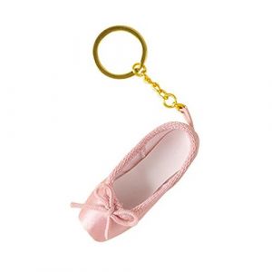 LUOFANG Mini Chaussures de Ballet Porte clés Chaussures de Pointe Porte clés à la Main breloque de Chaussure de Pointe Sac Pendentif Cadeau pour Les Amateurs de Danse (JIACUO, neuf)