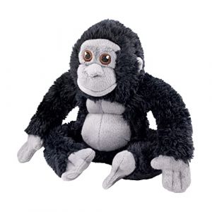 EcoBuddiez - Gorille de Deluxebase. Peluche Grand Format Douce fabriquée à partir de Bouteilles en Plastique recyclées. Cadeau écolo Parfait pour Les Enfants et Peluche Mignonne pour Les Tout-Petits. (DELUXEBASE, neuf)