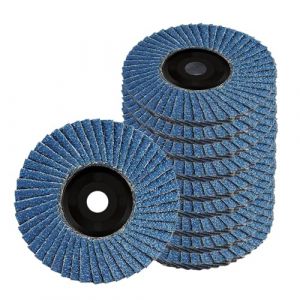 Alrens Lot de 12 disques &agrave; lamelles - 75 mm x 10 mm - Grain 40/60/80/120 - Pour meuleuse d'angle de 3" (SiFeiShengLi, neuf)