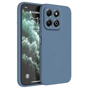 HAFFAN Coque en Silicone TPU Compatible avec Honor 200 Smart/Honor X7C (6.8"), Housse Etui de Protection pour T&eacute;l&eacute;phone Portable - Gris Lavande (haffan, neuf)