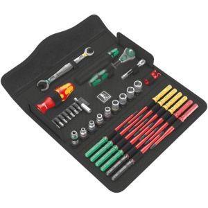 Wera - 05135870001 - Jeu d&rsquo;outils; Kraftform Kompakt W 2 Maintenance, 35 pi&egrave;ces (EMHSA GmbH, neuf)