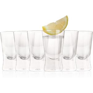 ZiVie®, Verres à shot 25ml/2.5cl | Pack de 12 verres à liqueur | Verres à liqueur | Verre à vodka | Shooter verre, Parfait pour les fêtes et toutes les célébration (12) (SYNTOF Europe, neuf)