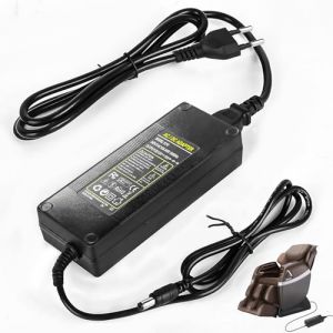 Adaptateur d'alimentation 12 V 10 A - Convertisseur de tension 120 W - AC 100 ~ 240 V vers DC 12 V 10 A 120 W - Transformateur LED - Fiche 5,5 mm x 2,5 mm - Pour bande LED, moniteur LCD (EverTre, neuf)
