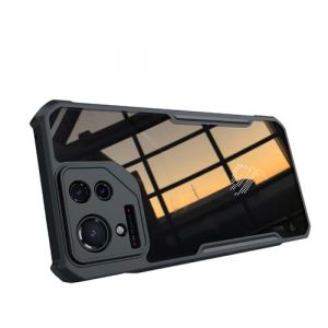 QJONSIU &Eacute;tui Compatible avec ASUS ROG Phone 9, [Protection Airbag] &Eacute;tui de Protection Transparent en PC + TPU Souple, Etui Anti-Rayures pour ASUS ROG Phone 9 (QJONSIU, neuf)