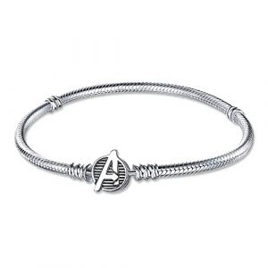 HappyStar Bracelet en Argent 925, Bracelet Pour Femme, Compatible avec les Charms Pandora, Perles, Charm，Cadeaux Pour Femmes. (Dongguan liangzhiyang Trading Co., Ltd, neuf)