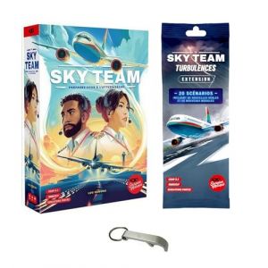 Lot de Jeux Sky Team + Extension Turbulence + 1 Décapsuleur Blumie (Sky Team + Turbulences) (Blumie Shop, neuf)