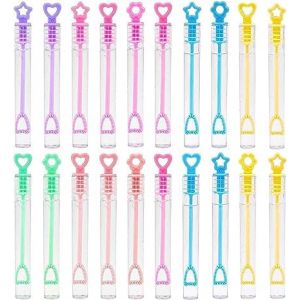 DERAYEE Bulles de Savon,20 Pi&egrave;ces Bulles de Savon Enfant Tube Bulles de Savon pour Enfants D'int&eacute;rieur et D'ext&eacute;rieur (ZALAON, neuf)