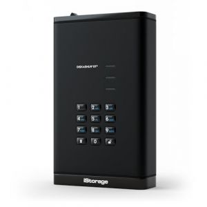 iStorage diskAshur DT3 256-bit 8TB - Certifi&eacute; FIPS niveau 3 - Disque dur de bureau crypt&eacute; s&eacute;curis&eacute; - Prot&eacute;g&eacute; par mot de passe (iStorage Limited, neuf)