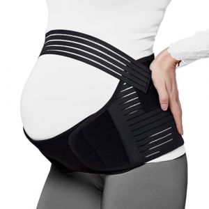 anneratteryer Ceinture grossesse femme enceinte Ceinture De Grossesse Soutien Abdominal Support lombaire Ceinture Maintien Avant Apres Grossesse pour grossesse Soulager La Douleur Dorsale/Pelvienne (anneratteryer, neuf)