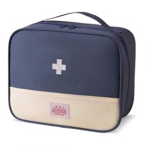 Disnace Trousse Premier Secours Vide, Mini Trousse De Secours Vide, Sac De Stockage De M&eacute;decine Portable, Kits De Premiers Secours Portables, Trousses Medicaments Voyage, Mini Bo&icirc;te M&eacute;dical (newjader, neuf)
