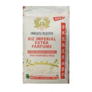 Riz Thai Impérial Extra Parfumé 2024 20kg/sac - Expédition dépuis France pas la Sté Bo Time (Bo Time - Direct Fabricant, neuf)