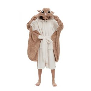 ATOZ Peignoir Doux Femme Animaux de Dessin Animé Flanelle Pyjama Robe Bain Souris volante Pour M (Asesi, neuf)