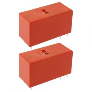 YINETTECH Lot de 2 relais d'alimentation PCB RT DC Series RT334012 12 V DC 8 A pour &eacute;quipement d'alimentation &eacute;lectrique Contr&ocirc;le des appareils m&eacute;nagers (E-NETTECH, neuf)