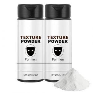 Poudre Texturisante Cheveux,Poudre Coiffante,Poudre Coiffante Homme,Poudre Texture,Texture Powder,Effet Mat et Volume Maximisé Poudre Texturisante pour Homme et Femme,Poudre Haare Mit Effekt (40g, 2) (9suYzi, neuf)